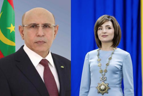 Le Président de la République félicite son homologue moldave Le Président de la République félicite son homologue moldave