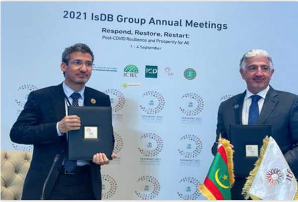 Signature d’un accord de 600 millions de dollars pour le financement d’importants projets économiques en Mauritanie Signature d’un accord de 600 millions de dollars pour le financement d’importants projets économiques en Mauritanie