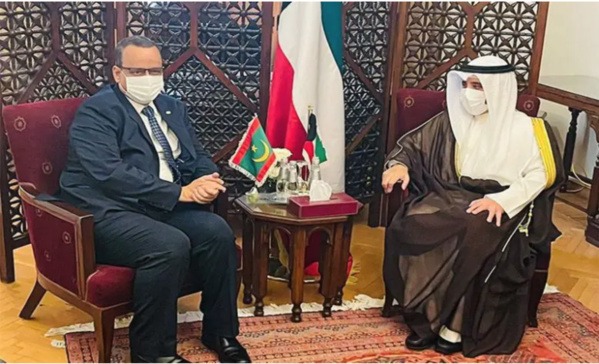 Après le règlement de la question de la dette, rencontre au Caire entre les ministres mauritanien et koweitien des affaires étrangères