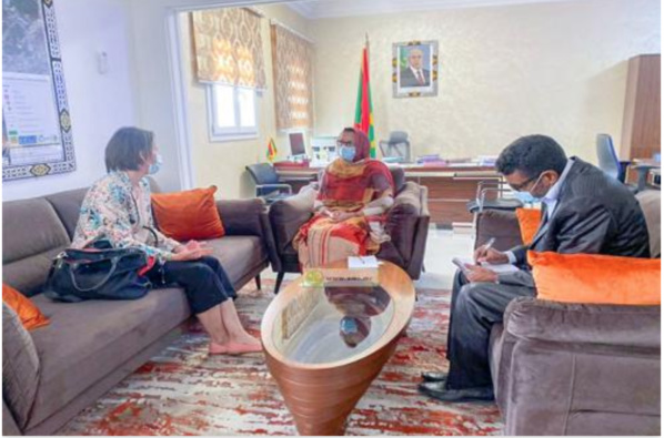 La ministre de l’Environnement reçoit l’ambassadrice d’Allemagne La ministre de l’Environnement reçoit l’ambassadrice d’Allemagne