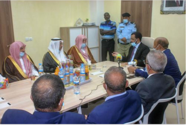 Le ministre des Affaires islamiques reçoit une délégation du Royaume d'Arabie saoudite