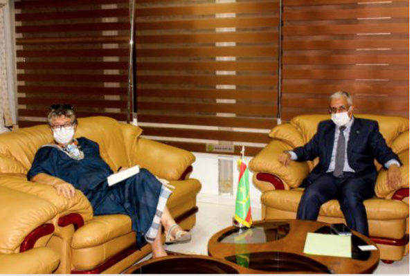 Le ministre de la Culture reçoit la représentante de l’AFD en Mauritanie Le ministre de la Culture reçoit la représentante de l’AFD en Mauritanie