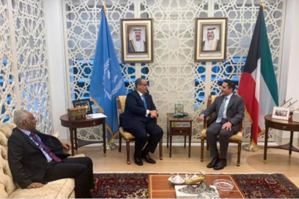 Le ministre des Affaires étrangères s’entretient avec son homologue koweïtien Le ministre des Affaires étrangères s’entretient avec son homologue koweïtien