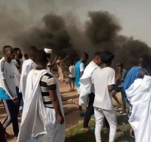 Transfert à Rosso des manifestants arrêtés à R’Kiz
