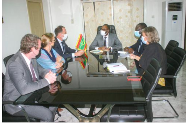 Le ministre de la Santé reçoit le directeur général d'Enabel Le ministre de la Santé reçoit le directeur général d'Enabel