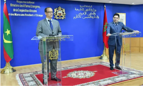 Pose de la première pierre d’un complexe diplomatique mauritanien au Maroc Pose de la première pierre d’un complexe diplomatique mauritanien au Maroc
