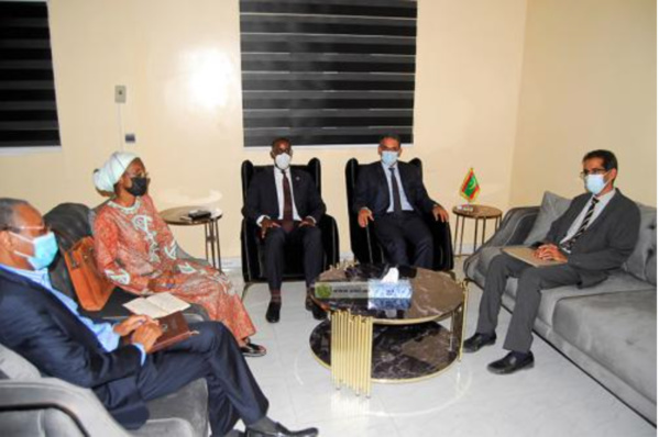 Le ministre de la Transition numérique reçoit le représentant du PNUD Le ministre de la Transition numérique reçoit le représentant du PNUD