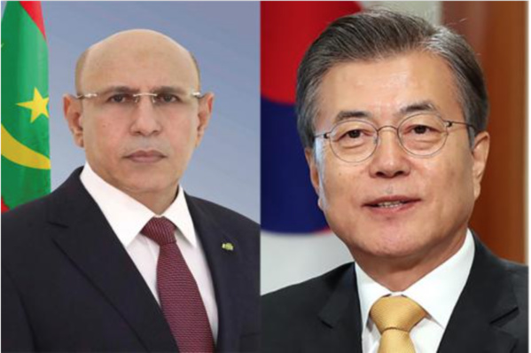 Le président de la République félicite son homologue sud- coréen Le président de la République félicite son homologue sud- coréen