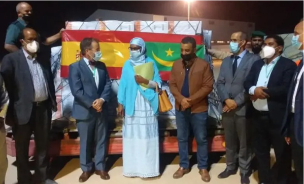 L’Espagne offre 120.000 doses du vaccin anti covid Astra Zeneca à la Mauritanie L’Espagne offre 120.000 doses du vaccin anti covid Astra Zeneca à la Mauritanie