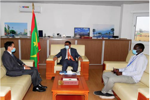 Le ministre du Pétrole reçoit le représentant de la FAO Le ministre du Pétrole reçoit le représentant de la FAO