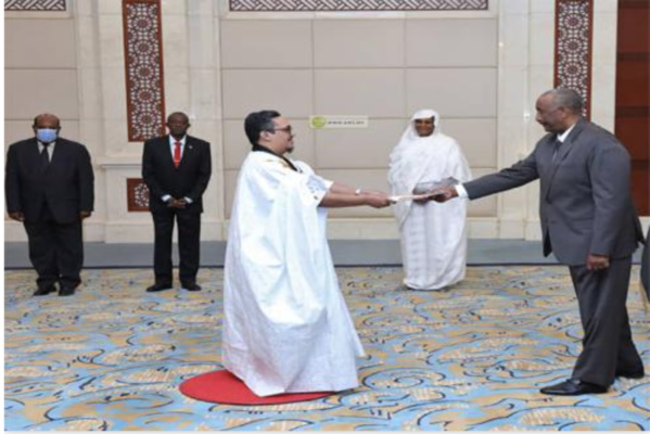 L’ambassadeur de Mauritanie à Khartoum présente ses lettres de créances L’ambassadeur de Mauritanie à Khartoum présente ses lettres de créances