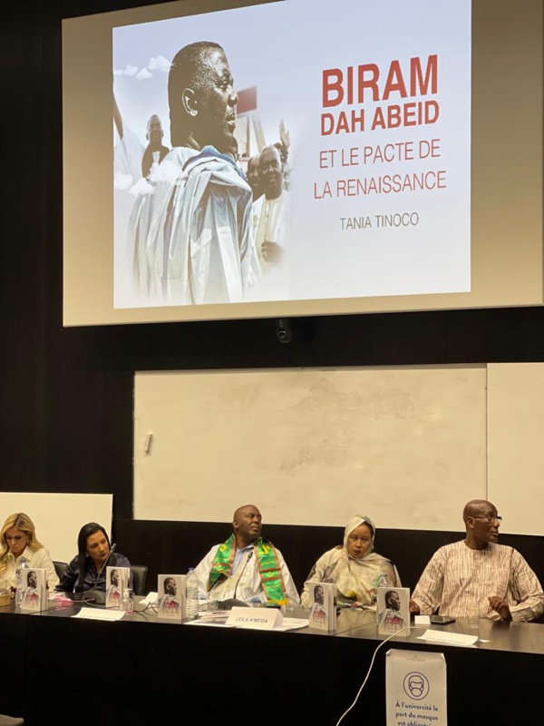 Paris - Sorbonne : allocation du député Biram Dah Abeid Paris - Sorbonne : allocation du député Biram Dah Abeid