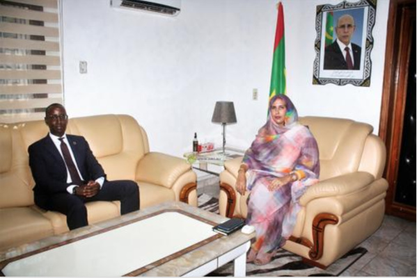 La ministre de l’Enseignement supérieur reçoit le représentant du PNUD La ministre de l’Enseignement supérieur reçoit le représentant du PNUD