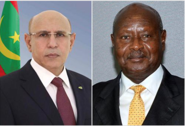 Le Président de la République félicite son homologue ougandais Le Président de la République félicite son homologue ougandais