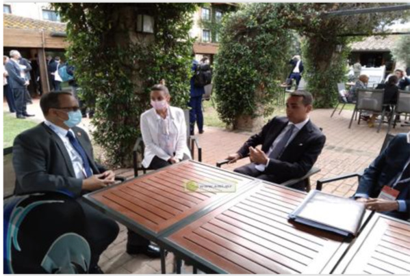 Le ministre des Affaires étrangères s’entretient avec son homologue italien Le ministre des Affaires étrangères s’entretient avec son homologue italien