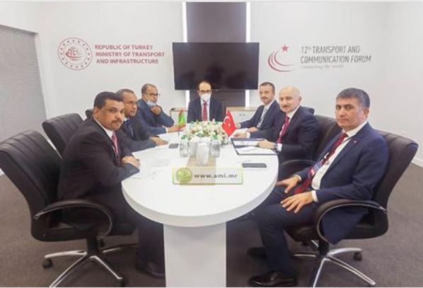 Le ministre de l’Équipement s’entretient avec son homologue turc Le ministre de l’Équipement s’entretient avec son homologue turc