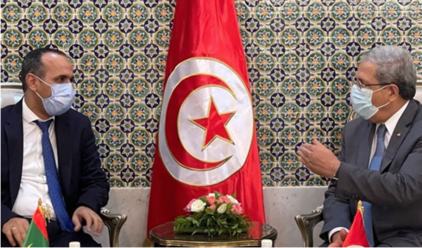 Jerandi reçoit l’ambassadeur de Mauritanie à Tunis Jerandi reçoit l’ambassadeur de Mauritanie à Tunis