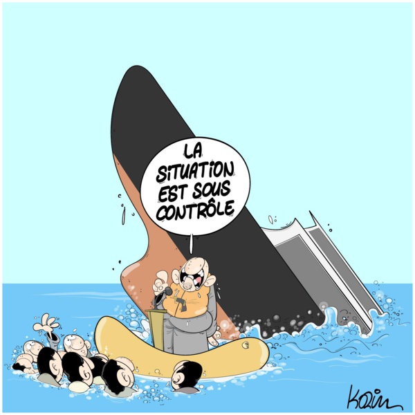 Un bateau de pêche portugais a coulé en face des côtes mauritaniennes Un bateau de pêche portugais a coulé en face des côtes mauritaniennes