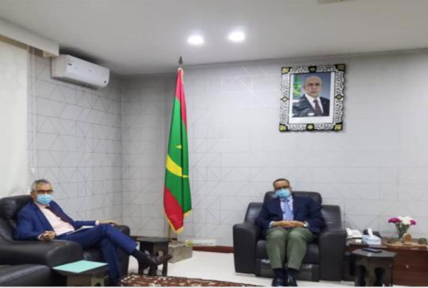 Le ministre des Affaires étrangères rencontre l’ambassadeur de France Le ministre des Affaires étrangères rencontre l’ambassadeur de France