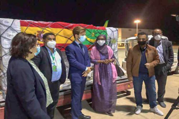 Réception d’un don espagnol de vaccins AstraZeneca Réception d’un don espagnol de vaccins AstraZeneca