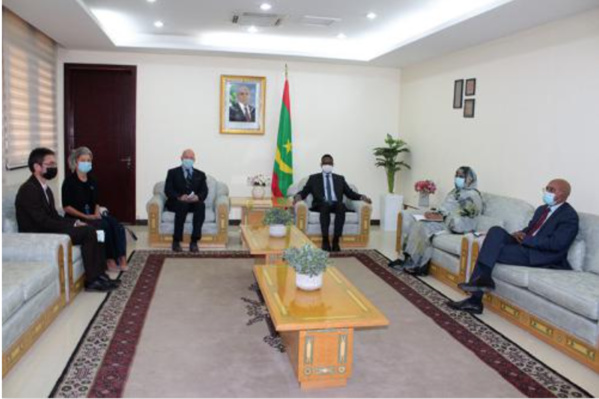 Le Premier ministre reçoit le conseiller spécial du haut commissaire pour les réfugiés Le Premier ministre reçoit le conseiller spécial du haut commissaire pour les réfugiés