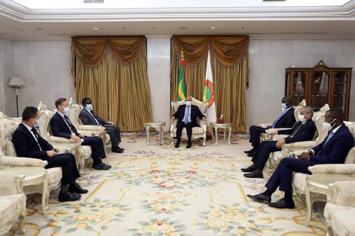 Le Président de la République reçoit le Haut représentant de l'Alliance pour le Sahel