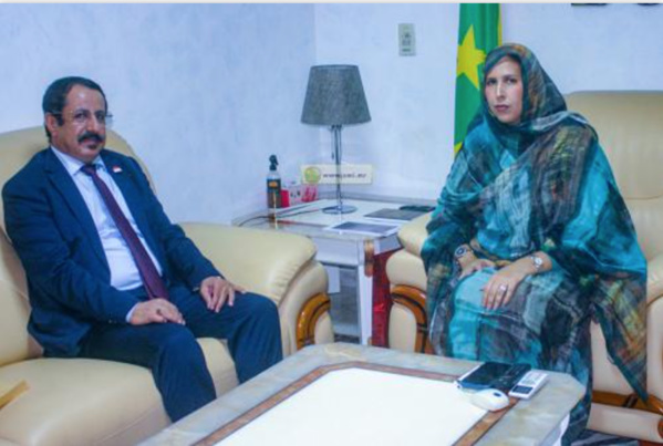 La ministre de l’Enseignement supérieur reçoit l’ambassadeur de la République du Yémen