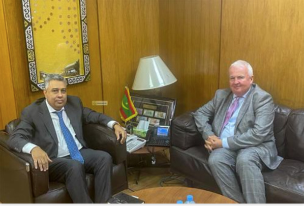 Le Gouverneur de la BCM reçoit l’ambassadeur du Royaume-Uni Le Gouverneur de la BCM reçoit l’ambassadeur du Royaume-Uni