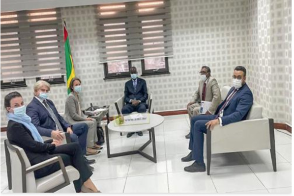 Le ministre des Affaires économiques s’entretient avec une délégation allemande Le ministre des Affaires économiques s’entretient avec une délégation allemande