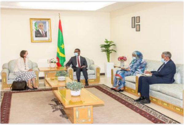 Le Premier ministre reçoit l’ambassadrice allemande Le Premier ministre reçoit l’ambassadrice allemande