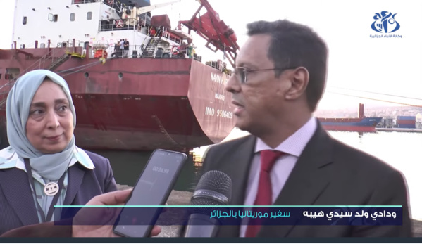 Première exportation de 5.500 tonnes d’urée granulée vers la Mauritanie à partir du port d’Arzew