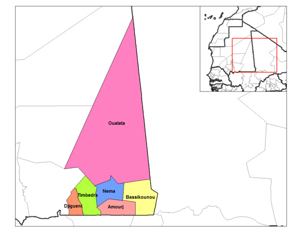 De vastes zones pastorales détruites par les incendies près de Bassiknou De vastes zones pastorales détruites par les incendies près de Bassiknou