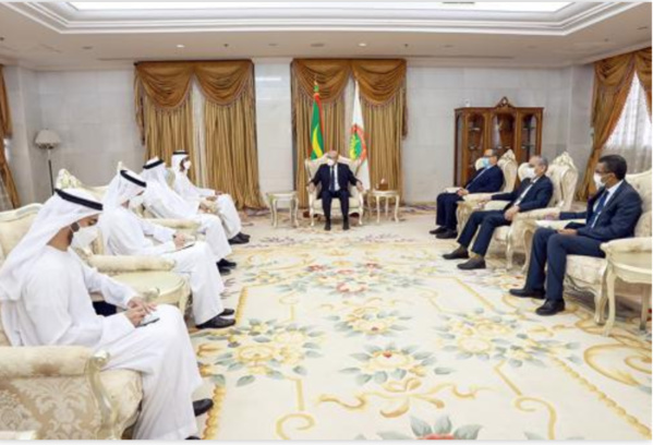 Le Président de la République reçoit le ministre d’État des Émirats Arabes Unis Le Président de la République reçoit le ministre d’État des Émirats Arabes Unis