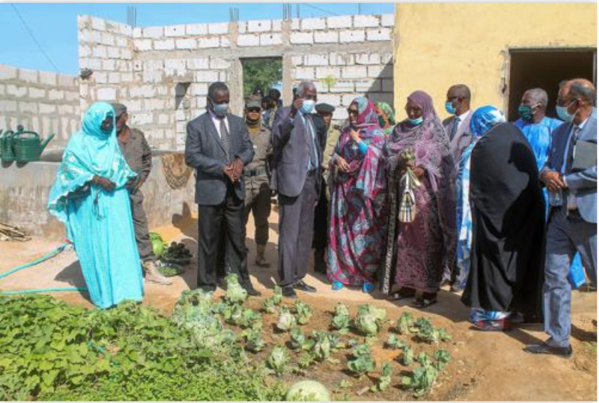 La ministre de l’Action sociale visite des projets financés dans le cadre du programme prioritaire élargi du Président de la République La ministre de l’Action sociale visite des projets financés dans le cadre du programme prioritaire élargi du Président de la République
