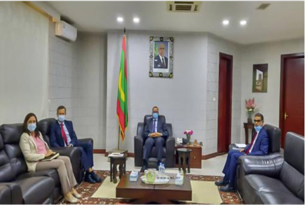 Le ministre des Affaires étrangères s’entretient avec l’ambassadeur de l’UE Le ministre des Affaires étrangères s’entretient avec l’ambassadeur de l’UE