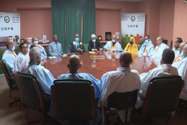 Le président de l’UNPM reçoit le nouveau bureau exécutif de la fédération du commerce Le président de l’UNPM reçoit le nouveau bureau exécutif de la fédération du commerce