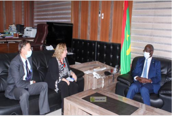 Le ministre de l'Intérieur reçoit le Représentant spécial de l'UE au Sahel Le ministre de l'Intérieur reçoit le Représentant spécial de l'UE au Sahel