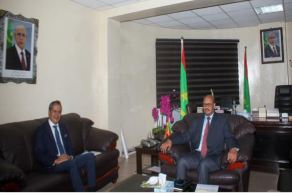 Le ministre de l'Agriculture reçoit l'ambassadeur du Maroc Le ministre de l'Agriculture reçoit l'ambassadeur du Maroc