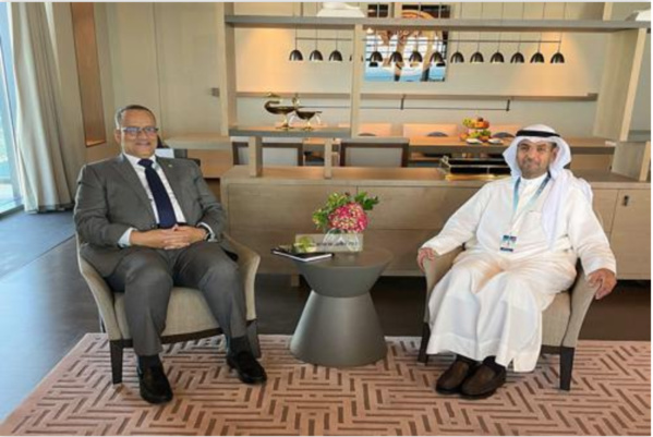 Le ministre des Affaires étrangères rencontre le secrétaire général du Conseil de la Coopération du Golfe Le ministre des Affaires étrangères rencontre le secrétaire général du Conseil de la Coopération du Golfe