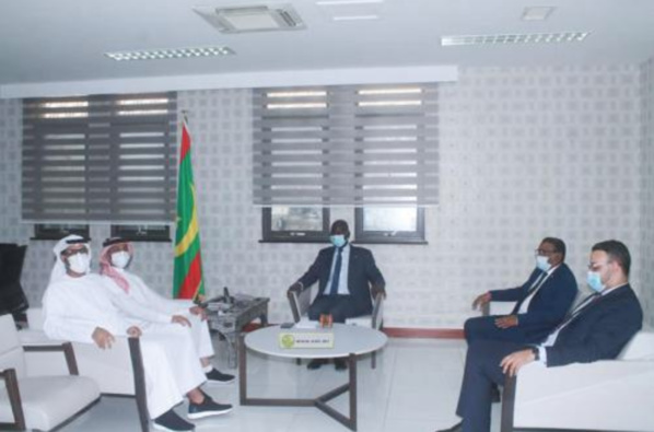 Le ministre des Affaires économiques reçoit une délégation du Fonds d'Abu Dhabi pour le développement