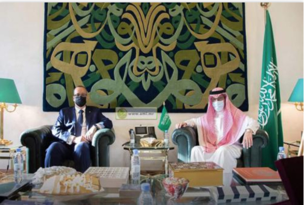 Le ministre des Affaires étrangères s’entretient avec le ministre d’État saoudien aux Affaires africaines Le ministre des Affaires étrangères s’entretient avec le ministre d’État saoudien aux Affaires africaines