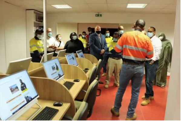 Le Conseil d'Administration de TMLSA tient une Session Ordinaire et inaugure une nouvelle salle de formation à Tasiast.