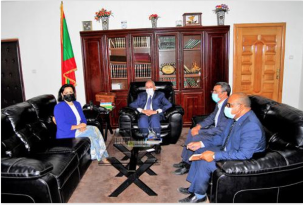 Le ministre de la Justice reçoit l’ambassadrice d’Espagne Le ministre de la Justice reçoit l’ambassadrice d’Espagne