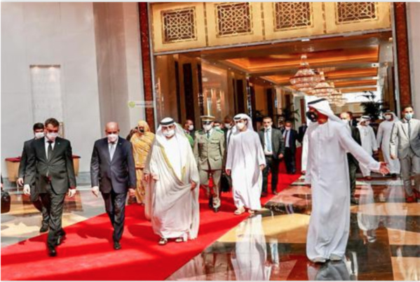 Arrivée du Président de la République à Abu-Dhabi Arrivée du Président de la République à Abu-Dhabi