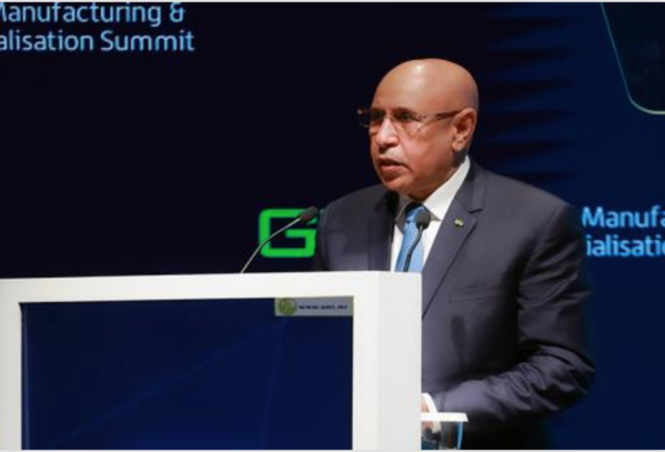Sommet de Dubaï: Le Président de la République: La Mauritanie est prête pour toutes les formes de partenariat et de coopération pouvant accélérer la transformation industrielle et numérique Sommet de Dubaï: Le Président de la République: La Mauritanie est prête pour toutes les formes de partenariat et de coopération pouvant accélérer la transformation industrielle et numérique
