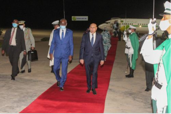 Le Président de la République regagne Nouakchott Le Président de la République regagne Nouakchott
