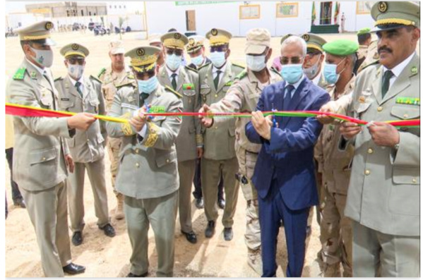 Inauguration des réalisations dans certaines formations militaires