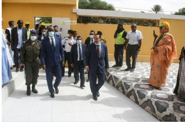 Le ministre de l’intérieur s’enquiert du fonctionnement des services de son département dans les wilayas de Nouakchott-Ouest et de Nouakchott-Nord Le ministre de l’intérieur s’enquiert du fonctionnement des services de son département dans les wilayas de Nouakchott-Ouest et de Nouakchott-Nord
