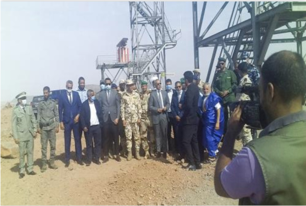 Le ministre de la Défense inaugure deux centres de commandement, de contrôle et d'information à Zoueirate et F’derick