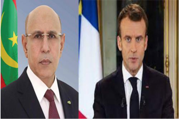 Le Président français souligne que son pays se tient aux côtés de la Mauritanie pour mettre en œuvre ses ambitions Le Président français souligne que son pays se tient aux côtés de la Mauritanie pour mettre en œuvre ses ambitions